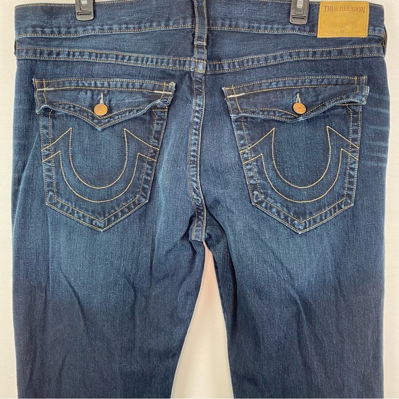 Dark washed True Religion “Billy” bootcut jeans - Picture 6 of 8
